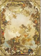 Giovanni Battista Tiepolo Allegory of the Planets and Continents Germany oil painting artist